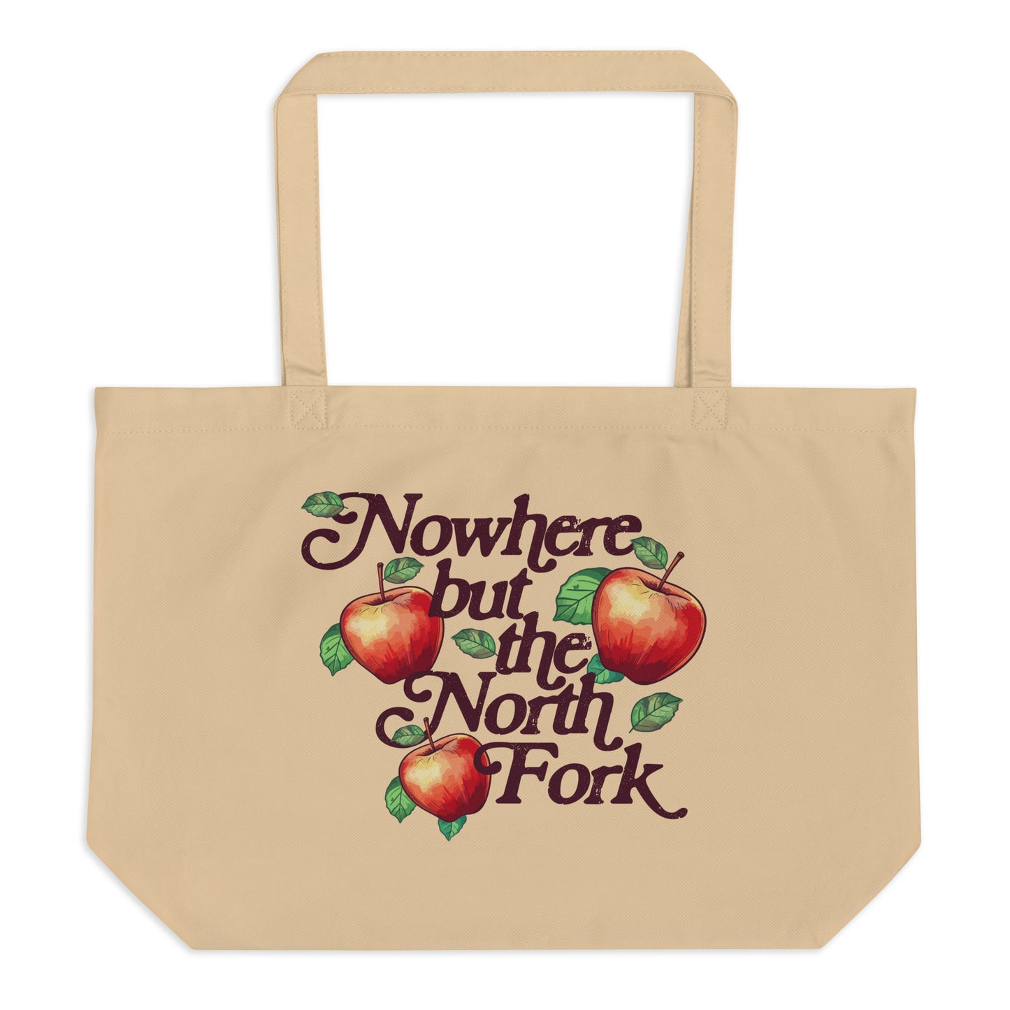 Large Apple Season Tote